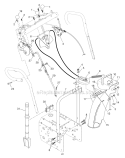 Control_PanelDischarge_Chute Diagram and Parts List for PR10527ESA  Poulan Snow Blower