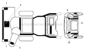Decals Diagram and Parts List for PR14527ES 96198004702 - 2012-06 Poulan Snow Blower