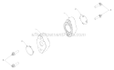 Auger Housing Impeller Diagram and Parts List for PR14527ES 96198004702 - 2012-06 Poulan Snow Blower