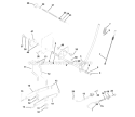 Part Location Diagram of 126971X Poulan Rod Adj Lift Zinc 7.49 Wrk Lg