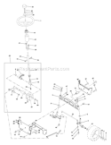 Part Location Diagram of 532172006 Husqvarna Wheel Steering