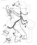 Electrical Diagram and Parts List for PR1842STA  Poulan Lawn Tractor