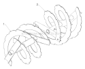 Auger Housing Impeller Diagram and Parts List for PR18530ES 96198004902 - 2012-07 Poulan Snow Blower