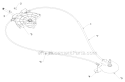 Control Panel Discharge Chute Diagram and Parts List for PR18530ES 96198004904 - 2012-08 Poulan Snow Blower
