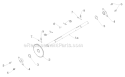 Drive Diagram and Parts List for PR18530ES 96198004904 - 2012-08 Poulan Snow Blower