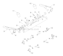 Handle Controls Diagram and Parts List for PR18530ES 96198004904 - 2012-08 Poulan Snow Blower