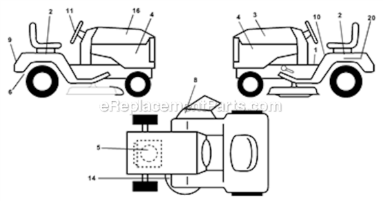 Part Location Diagram of 174410 Husqvarna Decal Hp Engine