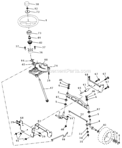 Part Location Diagram of 159946X428 Poulan Insert Cap Strg White