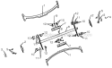 Auger Housing Impeller Diagram and Parts List for PR621ES 96182000402 - 2012-06 Poulan Snow Blower