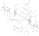 Auger Diagram and Parts List for PR621 96182000301 - 2011-06 Poulan Snow Blower