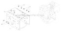 Chassis Engine Pulleys Diagram and Parts List for PR624ES 96198004604 - 2012-08 Poulan Snow Blower