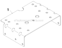 Chassis Engine Pulleys Diagram and Parts List for PR624ES 96198004604 - 2012-08 Poulan Snow Blower