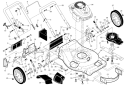 Part Location Diagram of 402574X428 Poulan Deflector