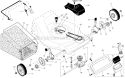 Part Location Diagram of 411952 Poulan Bagger Frame