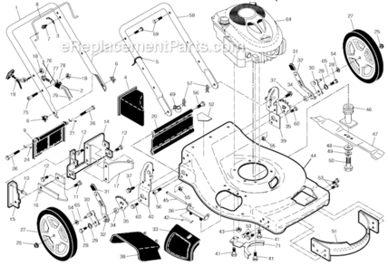 Part Location Diagram of 581010301 Husqvarna Wheel