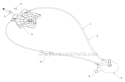 Control Panel Discharge Chute Diagram and Parts List for PR627ES 96192003803 - 2012-08 Poulan Snow Blower
