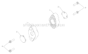 Auger Housing Impeller Diagram and Parts List for PR627ES 96192003803 - 2012-08 Poulan Snow Blower