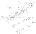 Handle Diagram and Parts List for PR627ES 96192003804 - 2012-06 Poulan Snow Blower