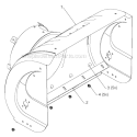 Auger Housing Impeller Diagram and Parts List for PR627ES 96192003804 - 2012-06 Poulan Snow Blower