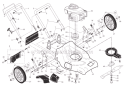 Part Location Diagram of 583227101 Husqvarna Wheel & Tire Assembly, Rear, 14