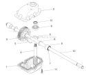 Page C Diagram and Parts List for PR675HVP 96142001500 Poulan Lawn Mower