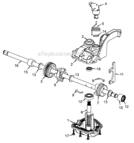 Page C Diagram and Parts List for PR675Y21CHB  Poulan Lawn Mower