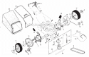 Page B Diagram and Parts List for PR675Y21CHC  Poulan Lawn Mower