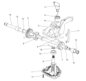 Page C Diagram and Parts List for PR675Y21CHC  Poulan Lawn Mower