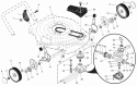 Part Location Diagram of 583166301 Husqvarna Shaft, Output