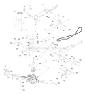 Part Location Diagram of 532161597 Husqvarna V-belt