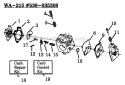 Page A Diagram and Parts List for PT112  Poulan Trimmer