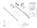 Page A Diagram and Parts List for PT17  Poulan Trimmer