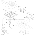 Wheels  Tires Diagram and Parts List for PXT12538  Poulan Lawn Tractor