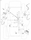 Part Location Diagram of 435395 Poulan Cover Terminal Battery