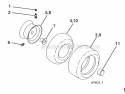 Part Location Diagram of 71-002 Poulan Stem, Valve