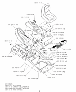Part Location Diagram of 539970498 Husqvarna NEOPRENE, ï¿½