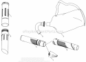 Page C Diagram and Parts List for SM210VS Type1 Poulan Leaf Blower / Vacuum