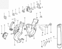 Page A Diagram and Parts List for SM400 Type2 Poulan Leaf Blower / Vacuum