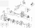 Page B Diagram and Parts List for WT200 Type2 Poulan Leaf Blower / Vacuum