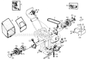 Page A Diagram and Parts List for XE850PAR  Poulan Lawn Mower