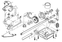 Page B Diagram and Parts List for XE850PAR  Poulan Lawn Mower