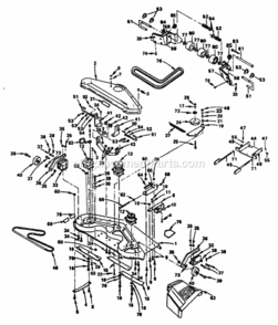Page D Diagram and Parts List for XEG1182HAR  Poulan Lawn Tractor