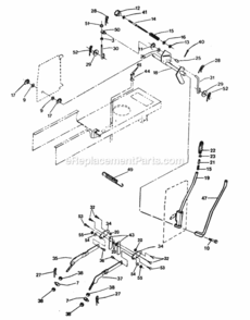 Page D Diagram and Parts List for XEG1182VAR  Poulan Lawn Tractor