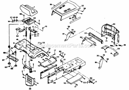 Part Location Diagram of 874780816 Husqvarna Hex Bolt