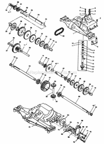 Page G Diagram and Parts List for XEL1120AR  Poulan Lawn Tractor