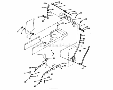 Page D Diagram and Parts List for XEY1142AR  Poulan Lawn Tractor