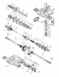 Page G Diagram and Parts List for XEY1142AR  Poulan Lawn Tractor