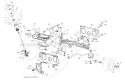 Steering Assembly Diagram and Parts List for XT195H46YT  Poulan Lawn Tractor