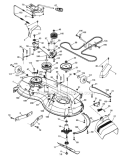 Part Location Diagram of 405050 Poulan 46