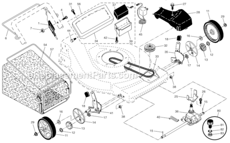 Part Location Diagram of 404843X004 Husqvarna Belt Keeper